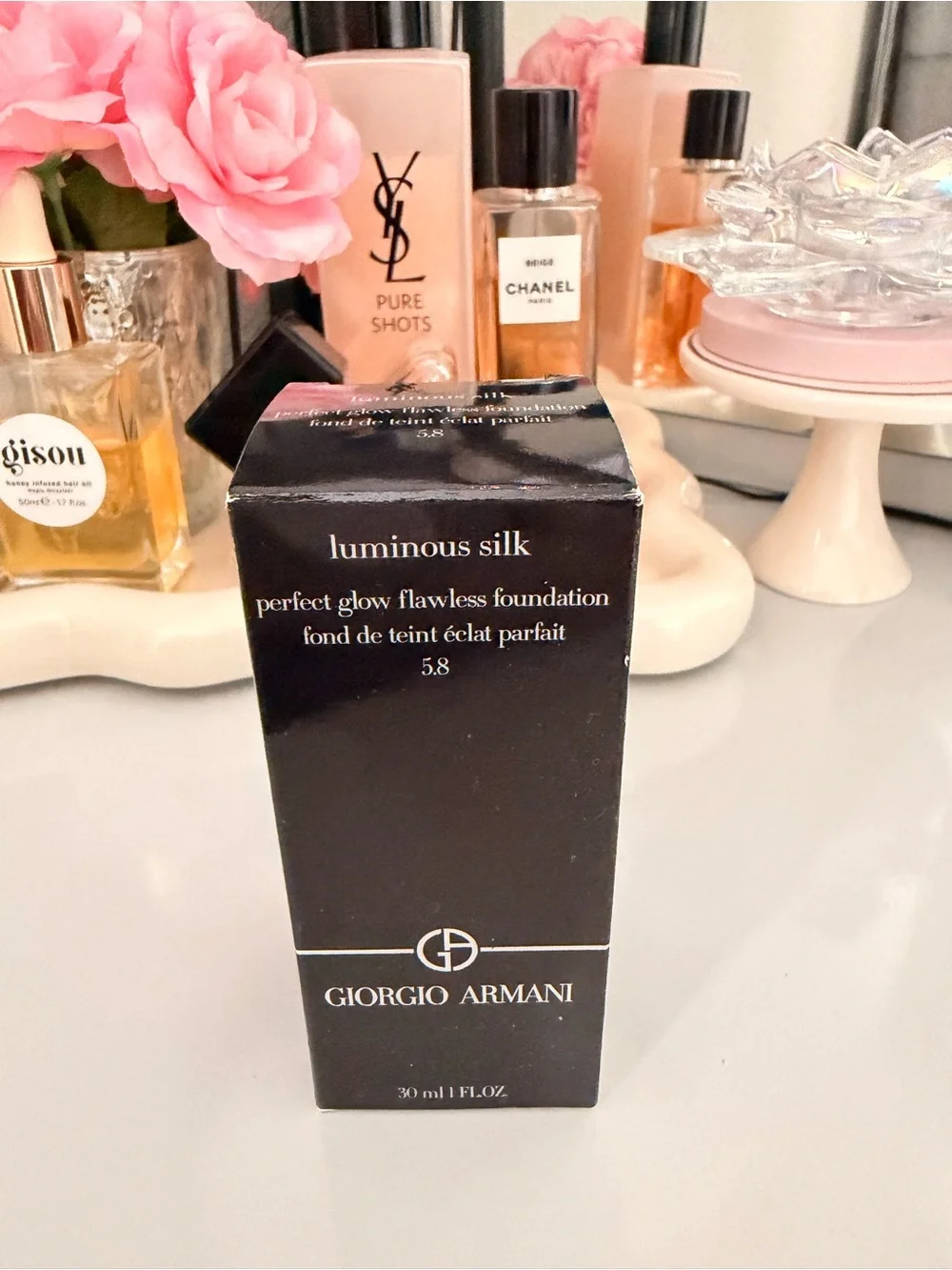 NEW Original formula Giorgio Armani Luminous Silk Foundation - Warm Beige (5.8)